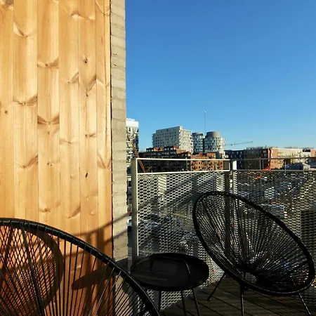 Fantastic 3-bed Wbalcony In North Harbour Appartement Kopenhagen