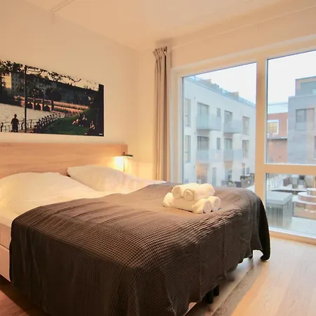 Appartement Fantastic 3-bed Wbalcony In North Harbour Kopenhagen